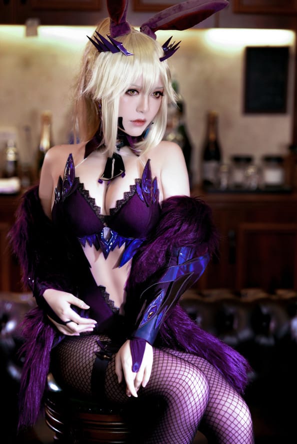 半半子 –NO.47 LancerAlter Bunny[40P/61MB]-2