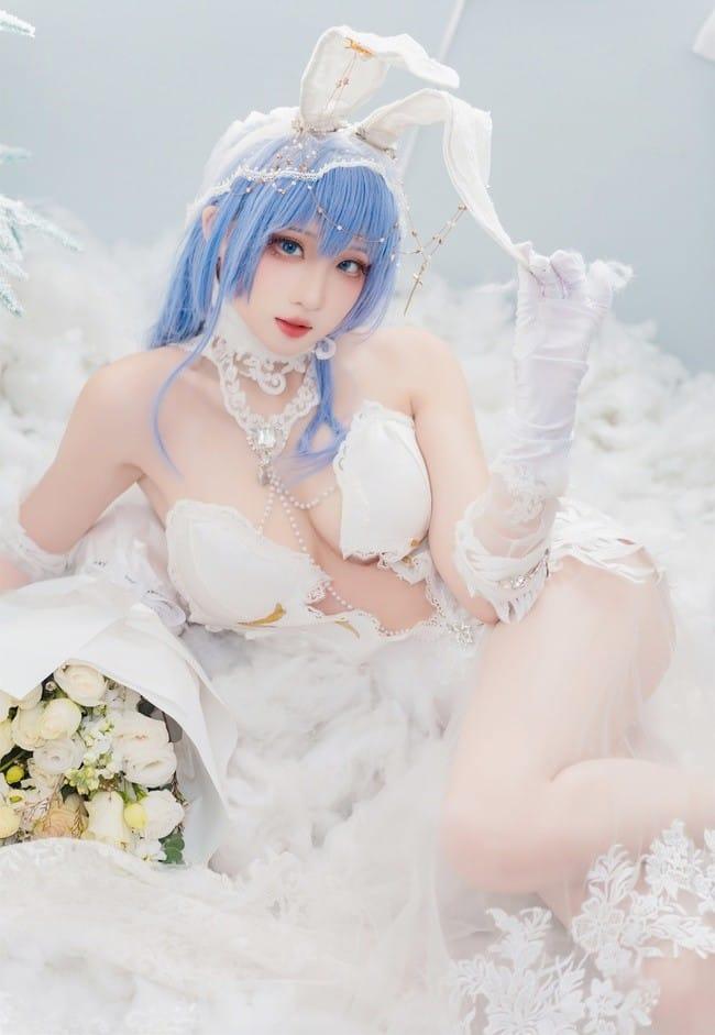 瓦斯塔亚小龙虾 – NO.16 碧蓝航线新泽西 花园白雪之仪 [26P-138MB]-1