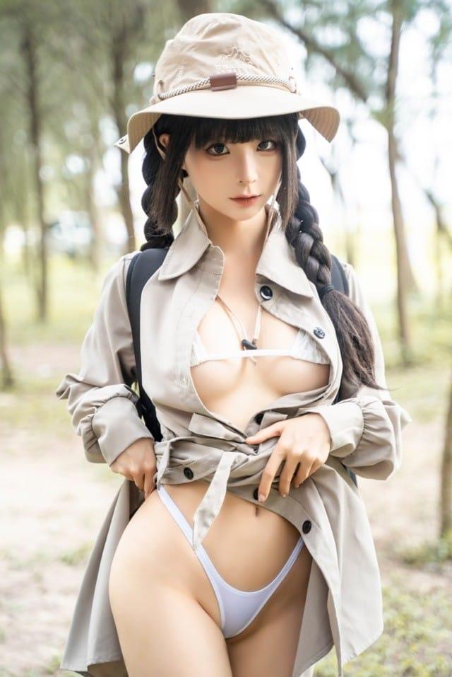 蠢沫沫 – NO.327 露营[53P-763MB]