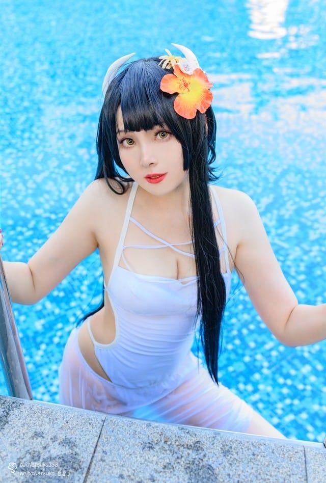 Natsuko夏夏子 – NO.44 碧蓝航线 比叡 泳装[55P-667MB]-1