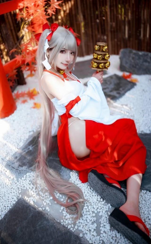 是三不是世w – NO.43 碧蓝航线 可畏巫女 [21P-566MB]-1