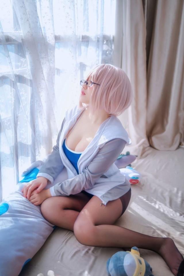 阿半今天很开心 – NO.036 玛修同人体操服[20P-162MB]-2