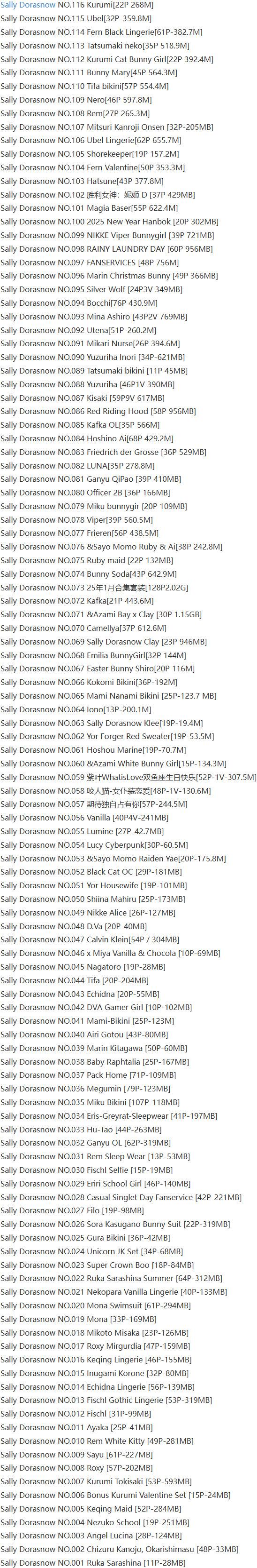 马来西亚@Sally Dorasnow - 写真图片合集【持续更新中】-9