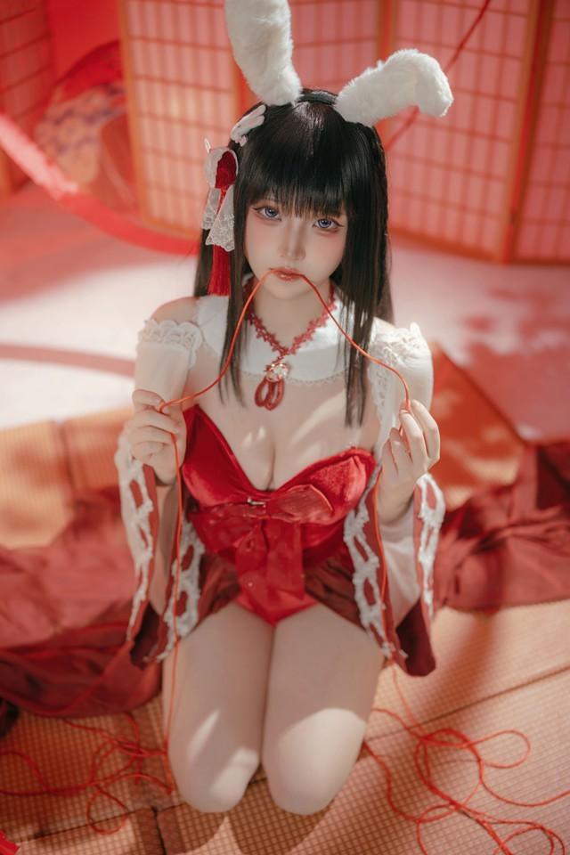 屿鱼 – NO.085 碧蓝航线 大山·祈愿的巫女兔 [58P-339MB]-1